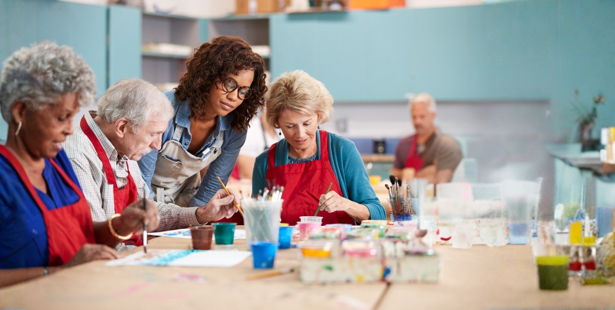 Hero group painting 1920